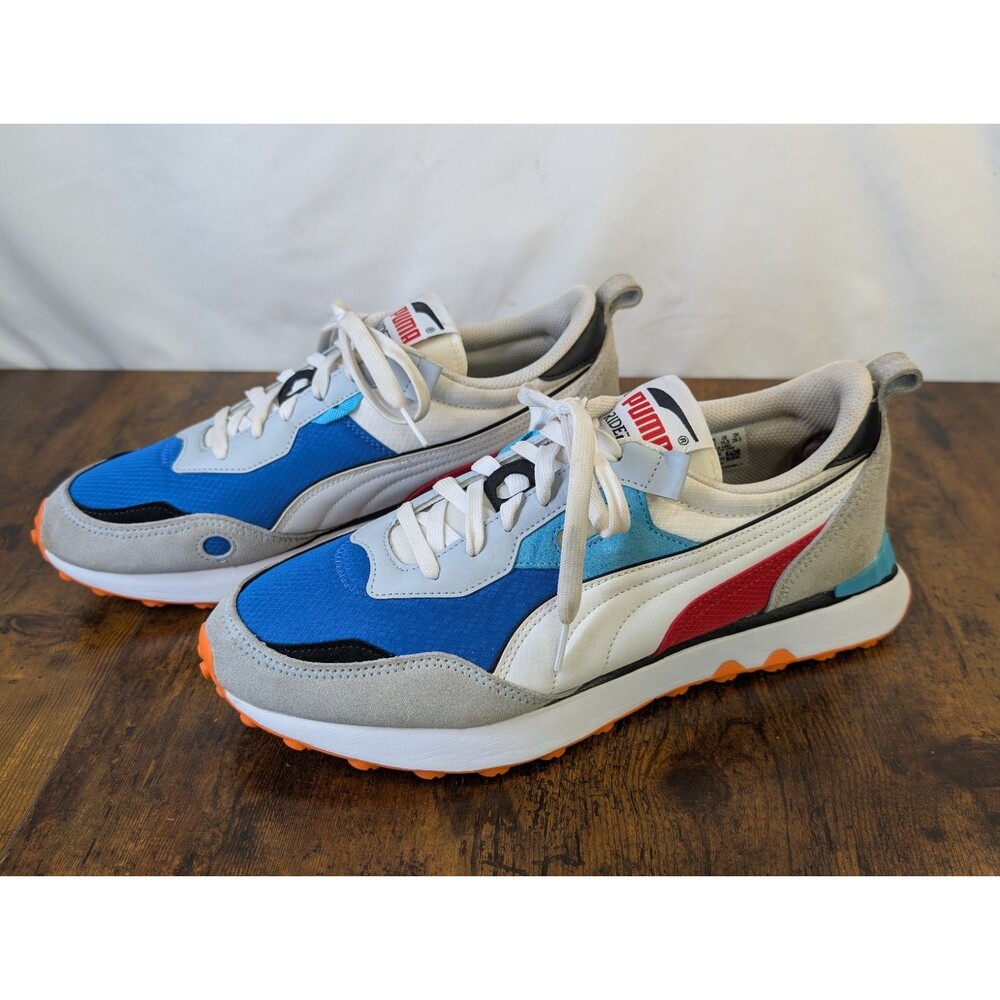Size 11.5 - Puma Rider FV Future Vintage - White Royal